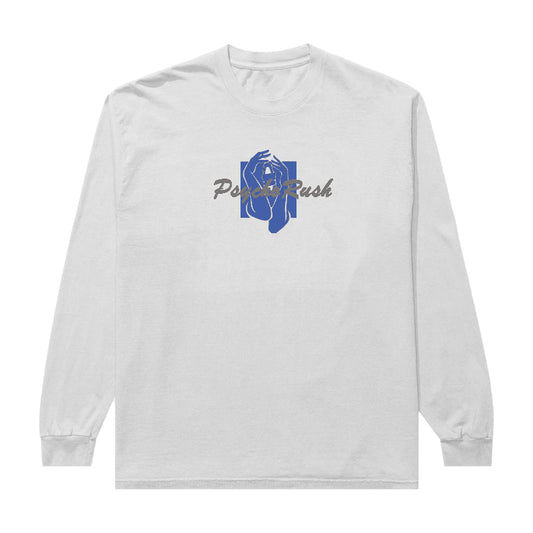 PsychoRush Lockup L/S Tee-Sky