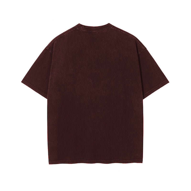 PsychoRush Logo Tee-Wine